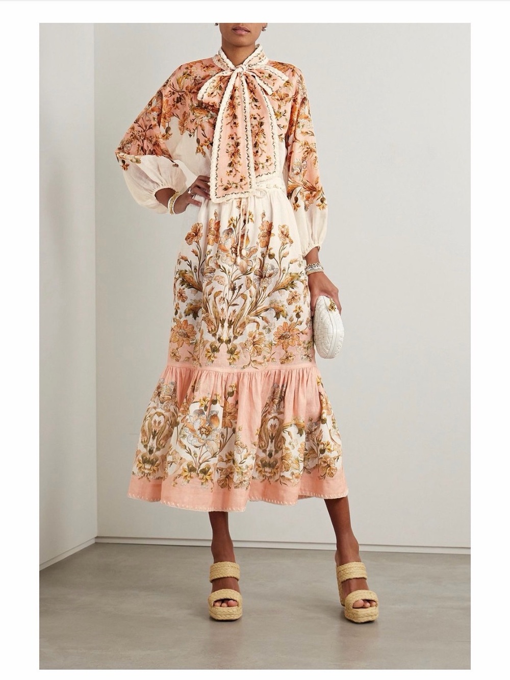 Zimmermann Chintz Set Top and Skirt